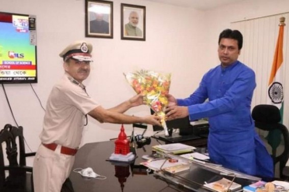 After 1 year of various IPS officers refusal to serve as DGP under Biplab, finally V. S.Yadav appointed After 1 year of various IPS officers refusal to serve as DGP under Biplab, finally V. S.Yadav appointed